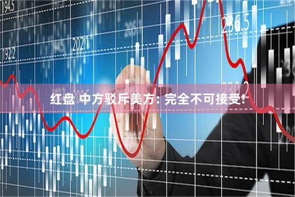 红盘 中方驳斥美方: 完全不可接受!